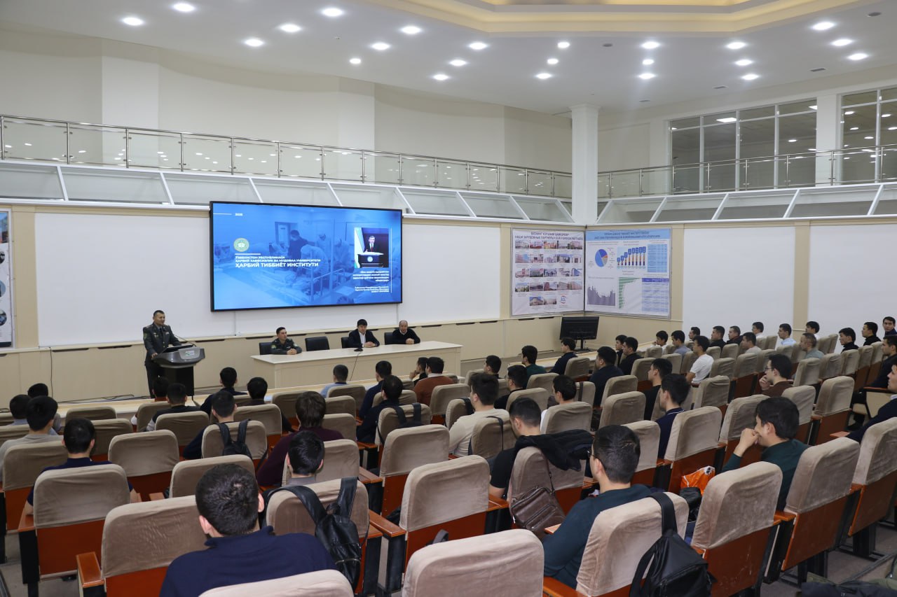 Urganch davlat tibbiyot instituti Davolash fakulteti 5-bosqich talabalari bilan uchrashuv